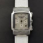 Mauboussin Fouga Chronograph Men Dial Madreperla and Diamond Very Good condition stahl steel