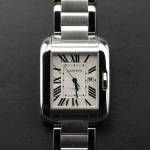 Cartier Tank Anglaise Smol size 30mm Good condition stahl steel 126AFAEF1