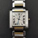 Cartier Tank Francaise 2302 28mm Very Good condition steel and gold 122AFAEF1