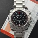 Tudor Sport Chronograph 41mm 20300 With Card Good condition stahl steel CV.Ersi