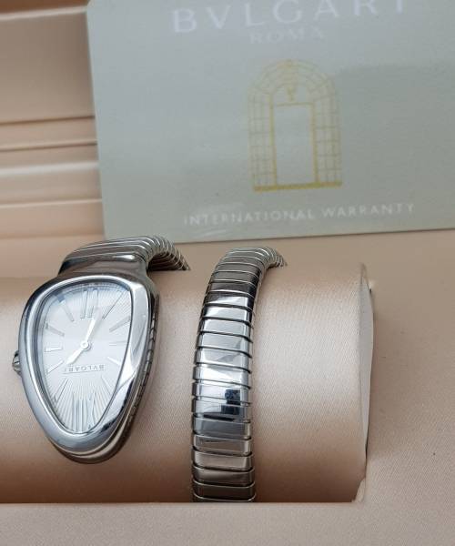 Bulgari Serpenti Full Set Stahl Steel Good Condition Diam1599