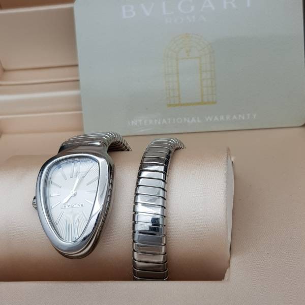 Bulgari Serpenti Full Set Stahl Steel Good Condition Diam1599