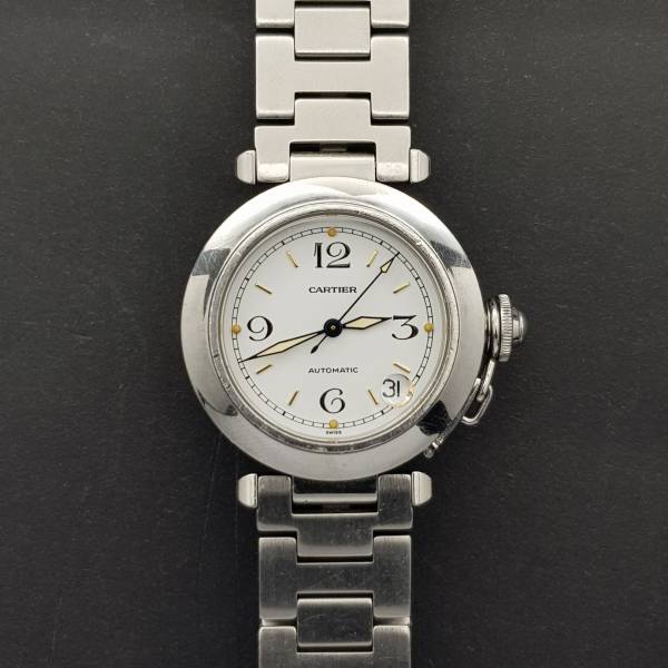 Cartier Pasha 2324 Good Condition Sthal Stell 20767aef3