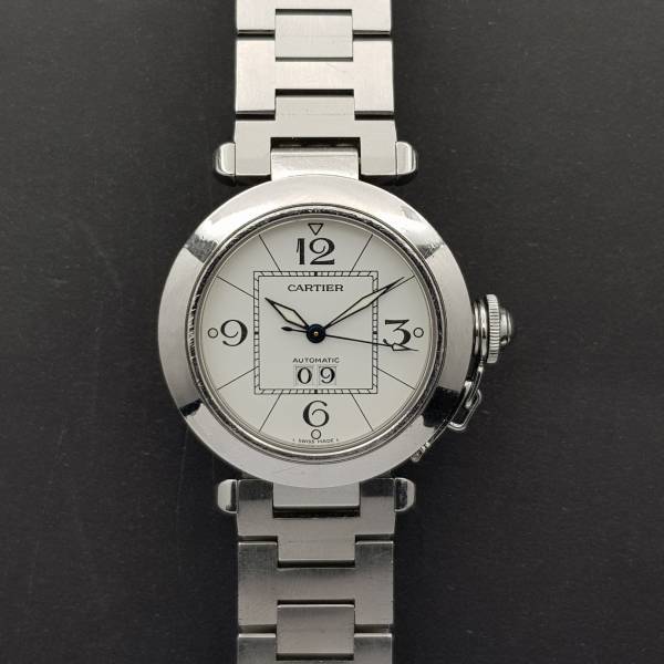 Cartier Pasha 2475 Good Condition Sthal Stell 20149aef3