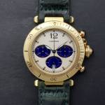 Cartier Pasha Chronograph 38mm 30009 Good condition Full Gold 224ClFebb2