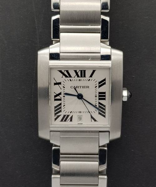 Cartier Tank Francaise 2302 Very Good Condition Sthall Stell 20136aef3