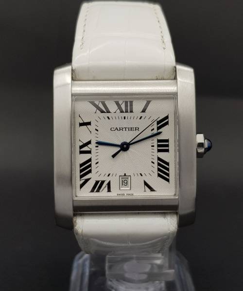 Cartier Tank Francaise 2564 Very Good Condition Sthall Stell 20363aef3