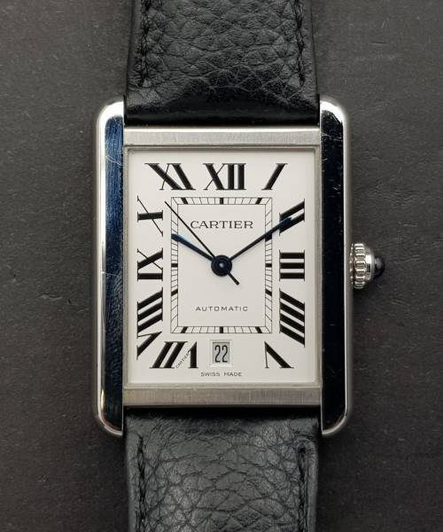 Cartier Tank Solo Xl 3515 31mm Very Good condition 18k 11Fr2c