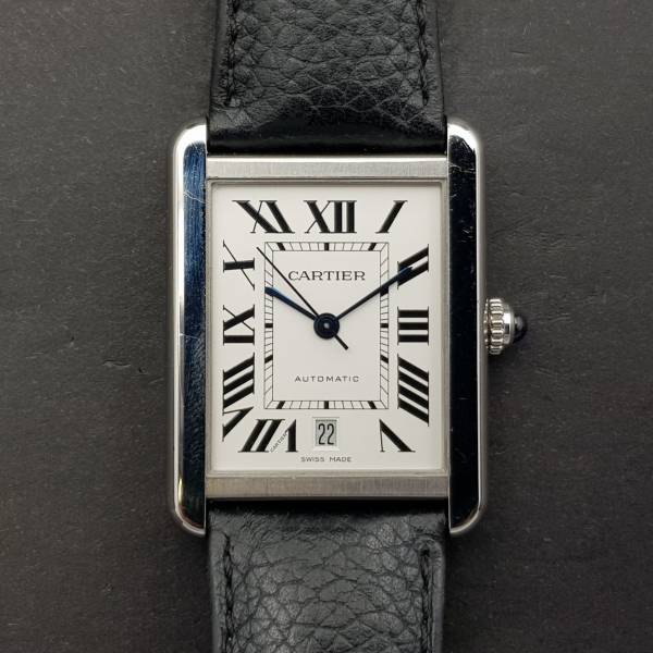 Cartier Tank Solo Xl 3515 31mm Very Good condition 18k 11Fr2c