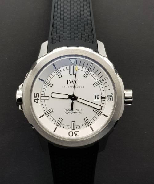 IWC Aquatimer Automatic With Card Good Condition Stahl Steel 20386aef3