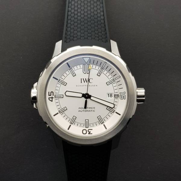 IWC Aquatimer Automatic With Card Good Condition Stahl Steel 20386aef3