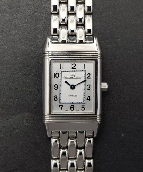 Jaeger-LeCoultre Reverso Lady 260.8.86 20mm Very Good condition stahl steel 232Clfeb2