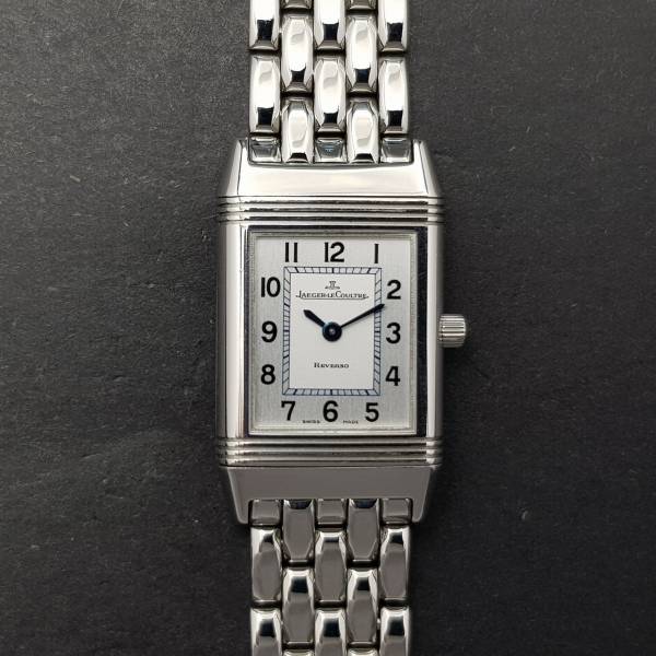 Jaeger-LeCoultre Reverso Lady 260.8.86 20mm Very Good condition stahl steel 232Clfeb2