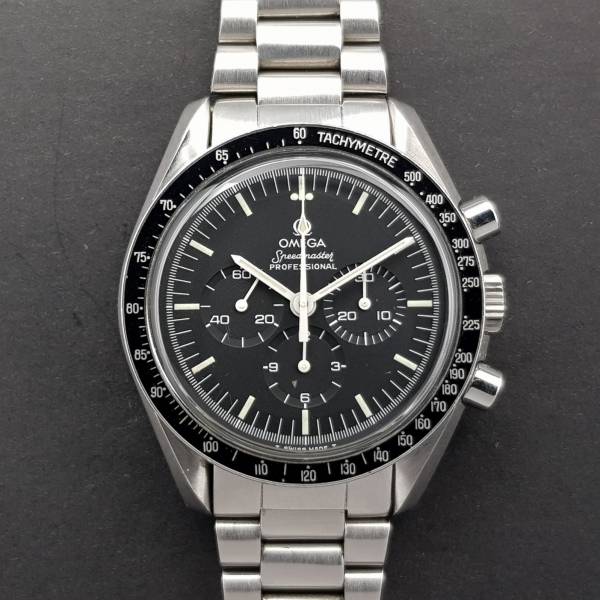 Omega Speedmaster Professional "Long S and R" Very Good condition stahl 184ClFeb2