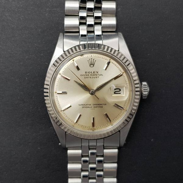 Rolex Datejust 36mm 1601 Underline Dial Very Good Condition Stahl Steel 245Clfebb2