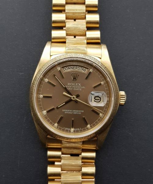 Rolex Day-Date 36mm Very Good Condition Full Gold Diam1560
