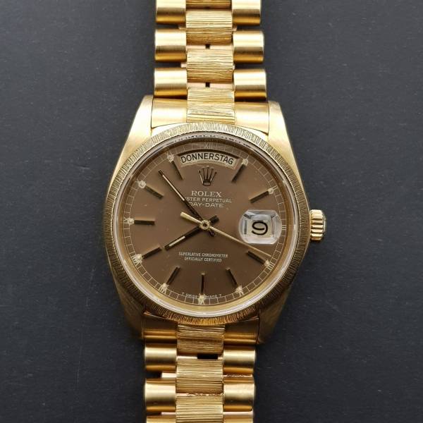 Rolex Day-Date 36mm Very Good Condition Full Gold Diam1560