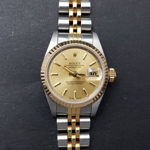 Rolex Lady-Datejust 26mm 69173 Good Condition Steel & Gold 20650aef3