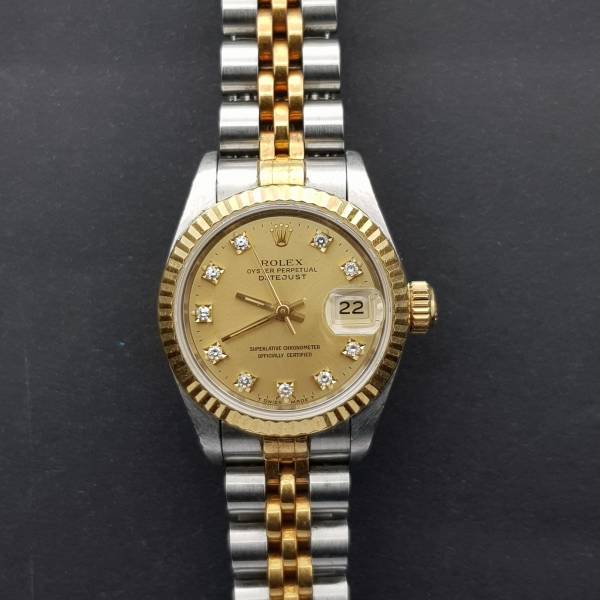 Rolex Lady-Datejust 26mm Never Polish Good Condition Steel & Gold 20680aef3