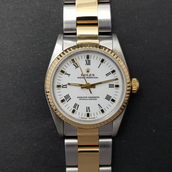 Rolex Oyster Perpetual 31mm 67513 Good condition steel and gold Diam1591