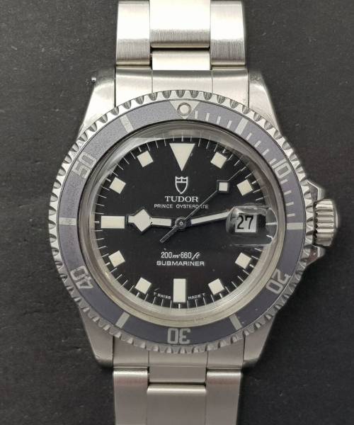 Tudor Submariner Snowflake 9411/0 Grey Bezel Dial T swiss made T Good condition stahl steel CV.M