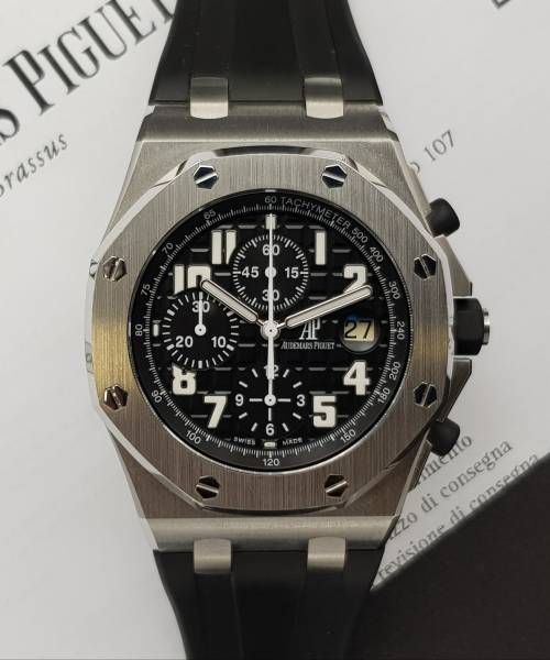 Audemars Piguet Royal Oak Offshore Chronograph 42mm Box And Service Very Good condition Diam1645