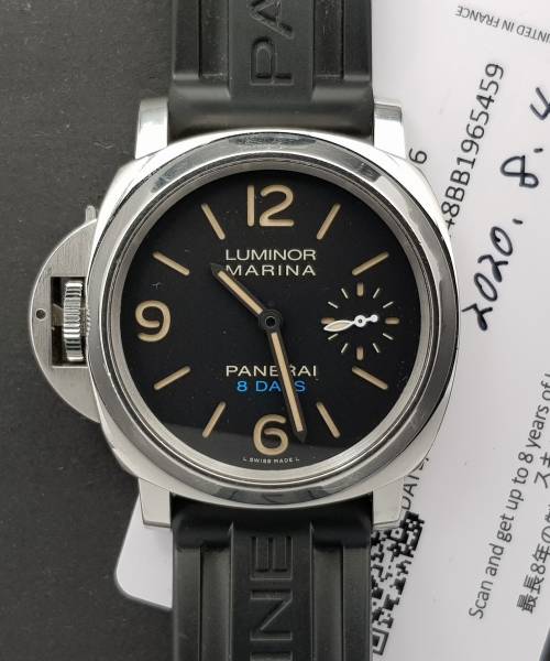 Panerai 8 Days Luminor Pam00796 44mm Full set Good condition stahl steel 27Blum2