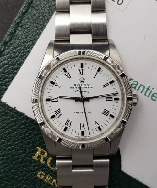 Rolex Air-King 14010M 34mm Full set Good condition stahl steel CV.Max2