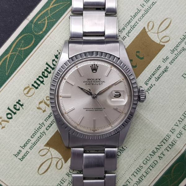 Rolex Datejust 36mm 1603 With Paper and COSC Very Good condition steel 193Afr
