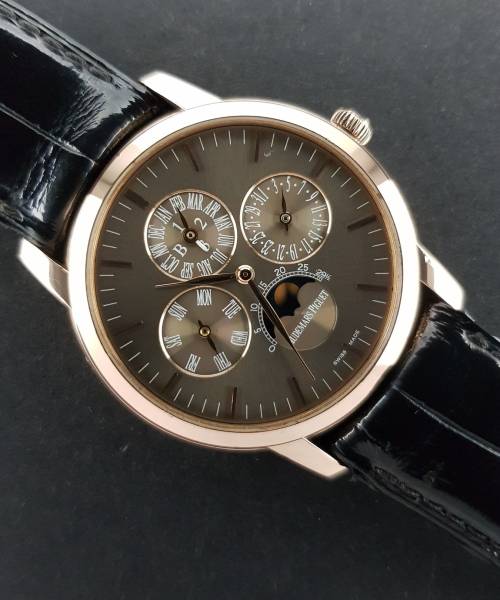 Audemars Piguet Jules Audemars Perpetual Calendar 26390OR.OO.D093CR.01 41MM Very Good condition Rose Gold X414
