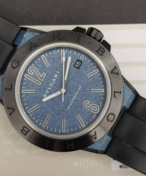 Bulgari Diagono Magnesium DG41SMC 41mm With Card Good condition ceramic 69XXX02Nov