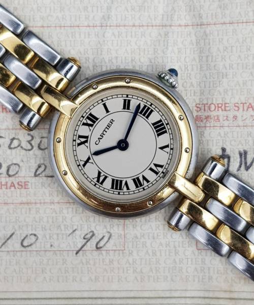 Cartier Panthère 1057920 With Paper Cartier 2 Line Gold Good condition X154