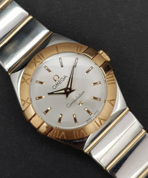Omega Constellation Quartz 123.20.24.60.02.004 24mm Good condition Rose gold XXHK50