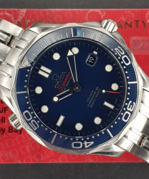 Omega Seamaster Diver 300 M 21230412003001 41mm With Card Good condition stahl CL301OttF