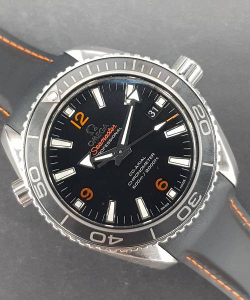 Omega Seamaster Planet Ocean 232.32.42.21.01.005 42mm Good condition stahl steel 8BnovBlu