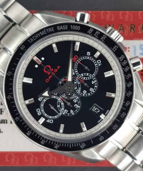 Omega Speedmaster Broad Arrow Olympic 32130445201001 44mm With Card Mint condition steel CL252OttA