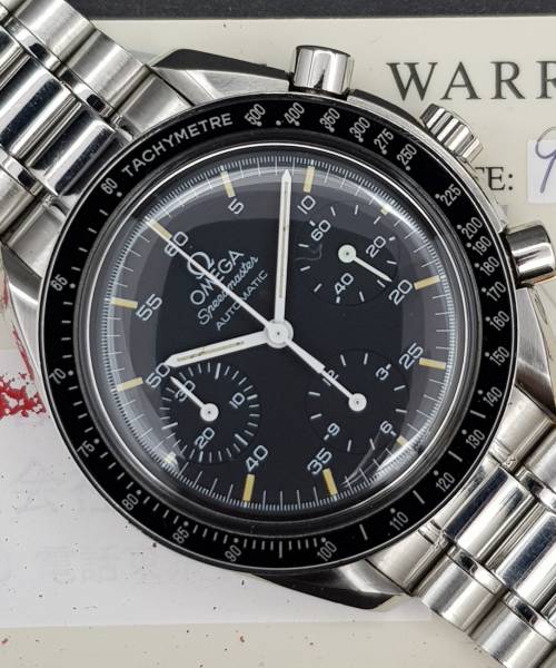 Omega Speedmaster Reduced 351050 39mm With Card Good condition stahl steel CL416OttAtt