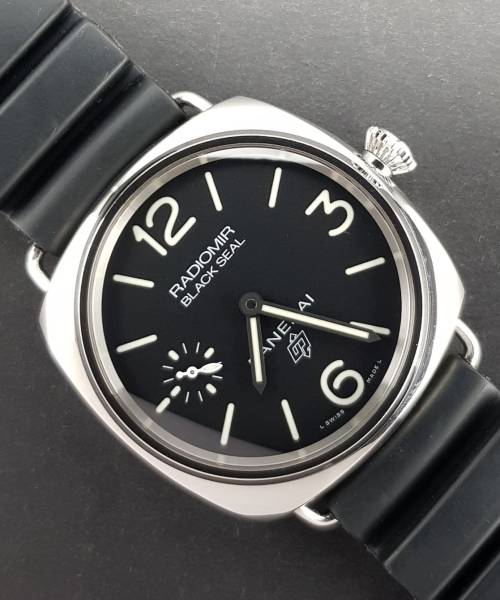 Panerai Radiomir Black Seal PAM00754 45mm Good condition stahl steel X181