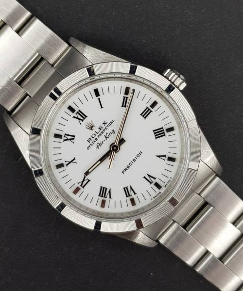 Rolex Air King 14010 34mm Mint condition stahl steel XXHK127