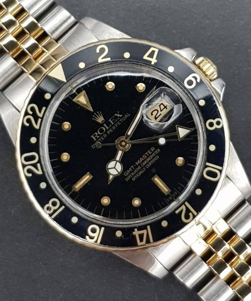 Rolex GMT-Master 16753 16753 40mm Ser6.27xxxx Niple Dial Mint condition Diam1708