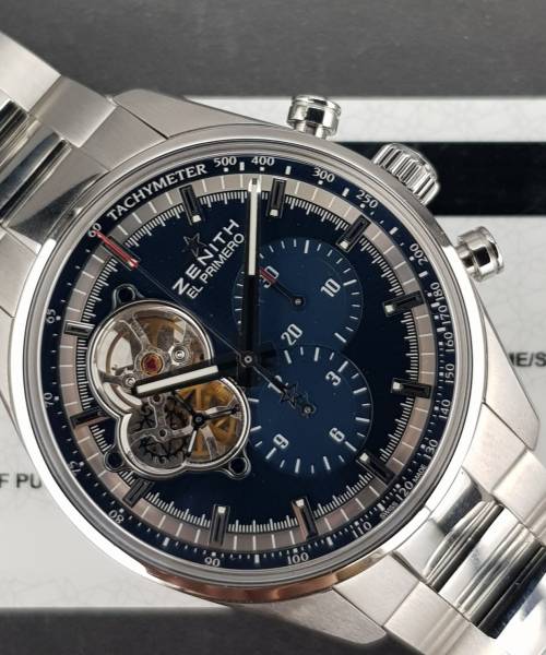 Zenith El Primero Chronomaster Open 03.20416.4061/51.M2040 42mm Full Set Mint condition CL247Ott