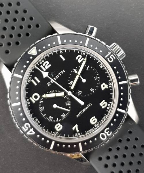Zenith Pilot Cronometro Tipo Cp-2 03.2240.4069/21.C774 43mm Only Watch Good condition CL244Ott