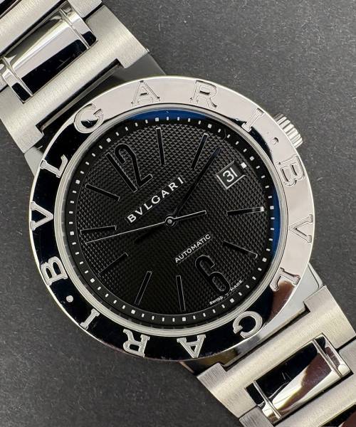 Bulgari Bulgari BB 38 SS AUTO 38mm Very Good condition stahl steel 43XXX02No