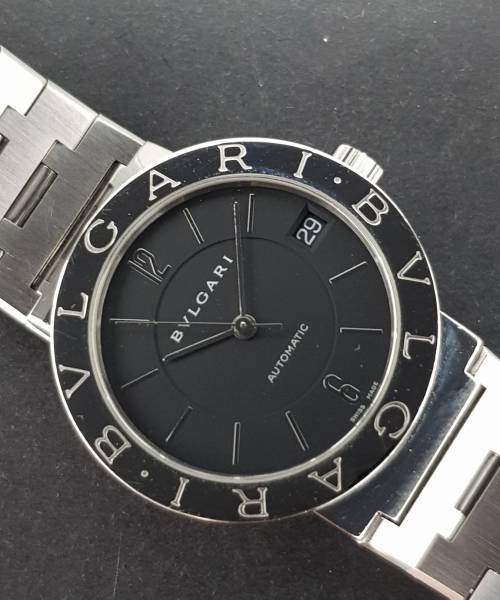 Bulgari Bulgari Bb33ss BB33SS 33mm Automatico Good condition stahl steel 8XXX02Nov
