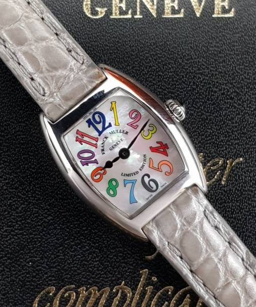 Franck Muller 2502QZ 20mm Full Set Limited edition Mop Dial 134XXX02Nov25