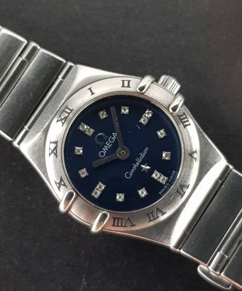 Omega Costellation 1563.86 22mm Diamond Dial Good condition stahl steel 375XXX0