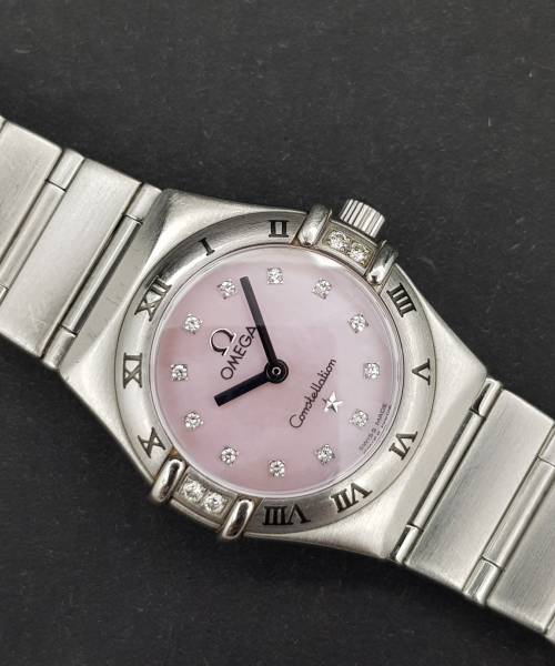 Omega Costellation 1563.86 22mm Diamond Mop Good condition stahl steel 250XXX02