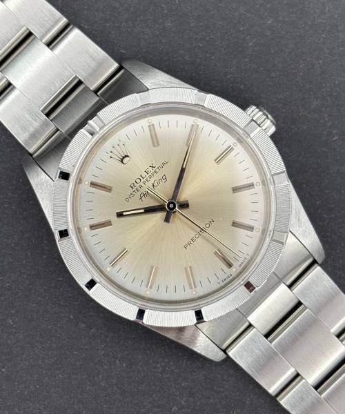 Rolex Air King 14010 34mm Very Good condition stahl steel Clogen149