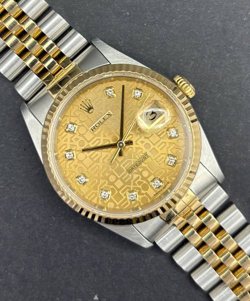 Rolex Datejust 36 16233 36mm Compiuter Dial Very Good condition X350