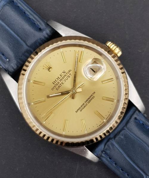 Rolex Datejust 36 16233 36mm Good condition steel and gold Only Head X382